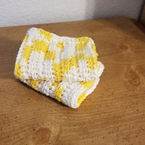 💞2/$20 HAND CRAFTED Crocheted All Purpse 100% Cottn Reusble Bath or Dish Cloths - Picture 7 of 8